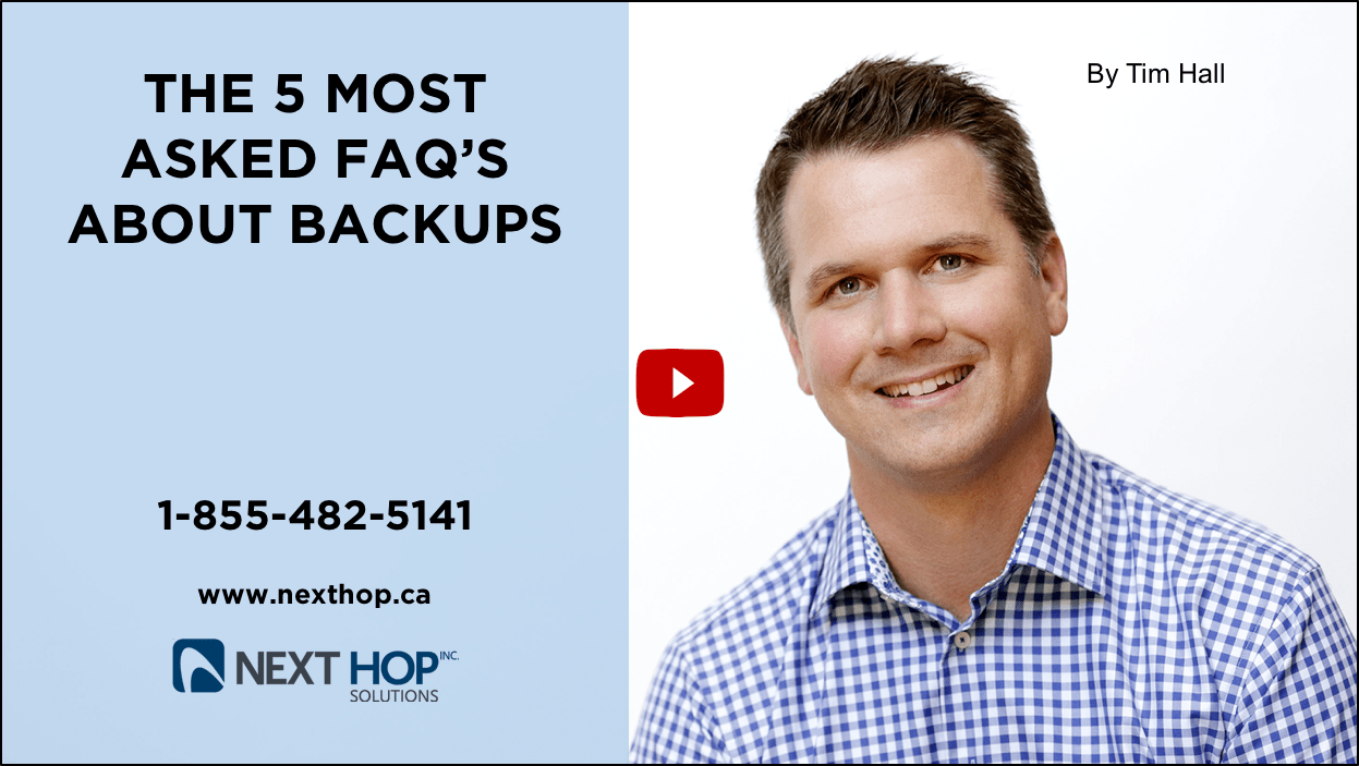 The 5 Most Asked FAQ's about Computer Backups